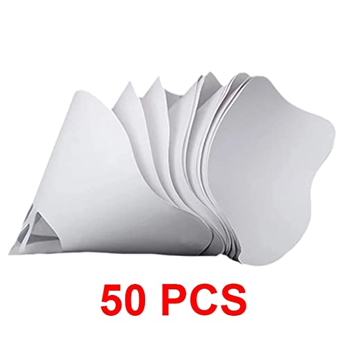 Saiyana 50 Stück SLA 3D Druckerfilter Harzfilter Weißer Pappbecher 3D Drucker Dickerer Trichter Photocuring Verbrauchsmaterial von Saiyana