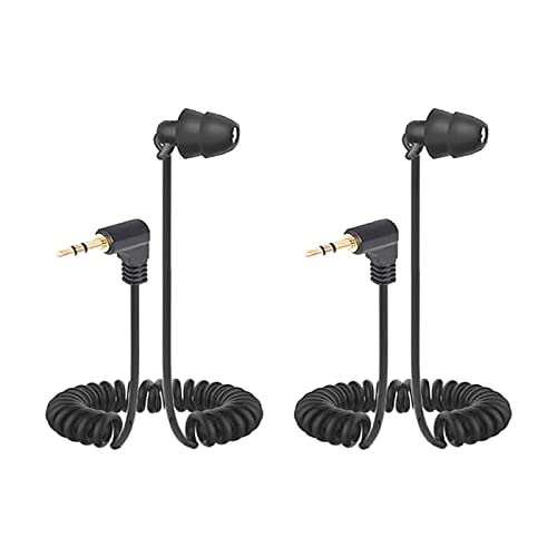 Saiyana In-Ear-Kopfhörer, einzelner Ohrhörer, Colied Headset, 3,5 mm, einseitiger Kopfhörer, Geräuschunterdrückung, Ohrstöpsel für ein Ohr Saiyana In-Ear-Kopfhörer, einzelner Ohrhörer, Colied Headset, 3,5 mm, einseitiger Kopfhörer, Geräuschunterdrückung, Ohrstöpsel für ein Ohr von Saiyana
