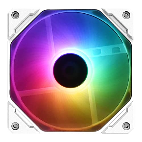 Saiyana Laptop-Kühler, bunter Beleuchtung, 12 cm, 3-poliger ARGB-CPU-Lüfter für ID-Kühlung XF-12025, Haushaltscomputer-Zubehör von Saiyana