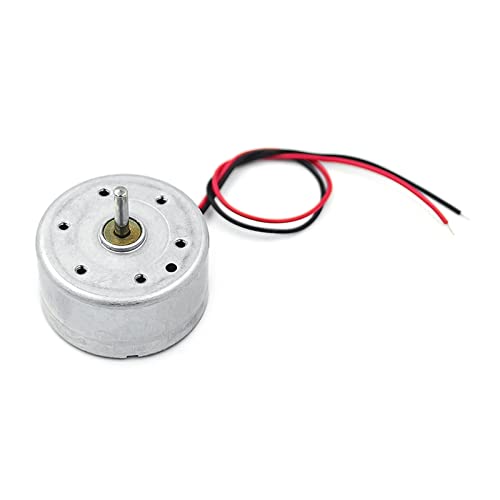 Saiyana RF-300 Solarbetriebener Motor, DC 1,5 V-6 V, 2 mm Schaft mit 140 mm 2-poligem Kabel, Reparaturteil für Motor, Hobby, Spielzeug, Auto-Ventilator, Modell, super leise, 300 Solarmotor für Saiyana RF-300 Solarbetriebener Motor, DC 1,5 V-6 V, 2 mm Schaft mit 140 mm 2-poligem Kabel, Reparaturteil für Motor, Hobby, Spielzeug, Auto-Ventilator, Modell, super leise, 300 Solarmotor für von Saiyana
