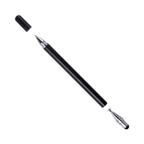 Stylus-Stifte für kapazitiven Stylus, tragbar, kompatibel, 3-in-1 Eingabestift, Ersatz für empfindliches und glattes Schreiben und Zeichnen von Saiyana