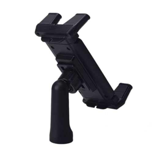 Universal-Handy-Stativklemme mit Kugelkopf-Anschluss für 12,7 - 35,6 cm (5 - 14 Zoll) Handy, Tablet, Handy-Halterung, Clip, flexible Handy-Tablet- von Saiyana