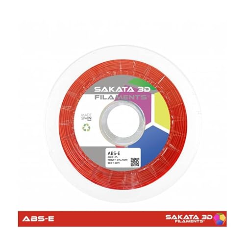 Original Sakata 3D Sakata 3D Filament ABS-E 1,75 mm, 1 kg, Rot von Sakata 3D