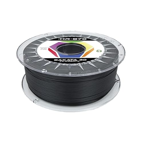 Sakata PLA-HR 870 Filament, 3D-Drucker, Schwarz, 1,75 mm, 1 kg von Sakata 3D