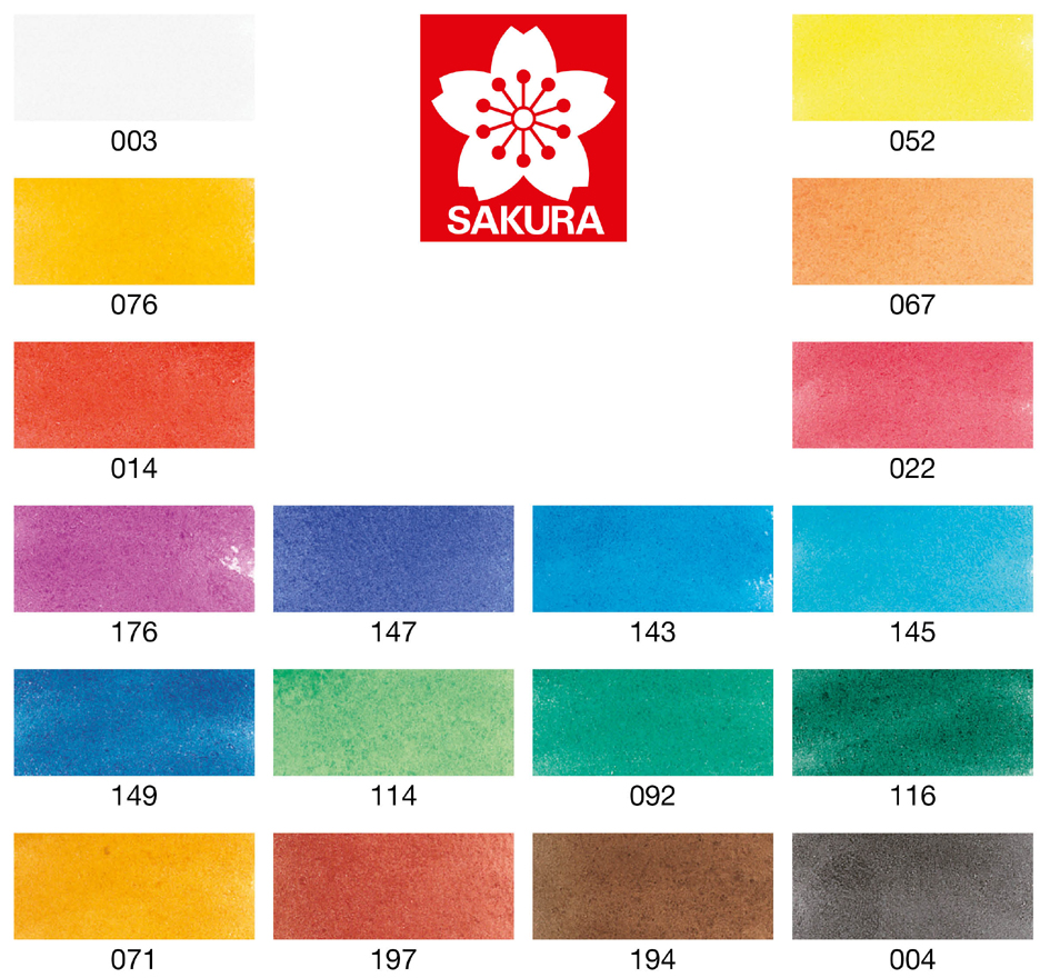 SAKURA Aquarellfarben Koi Water Colors Sketch Box 18 SAKURA Aquarellfarben Koi Water Colors Sketch Box 18 von Sakura