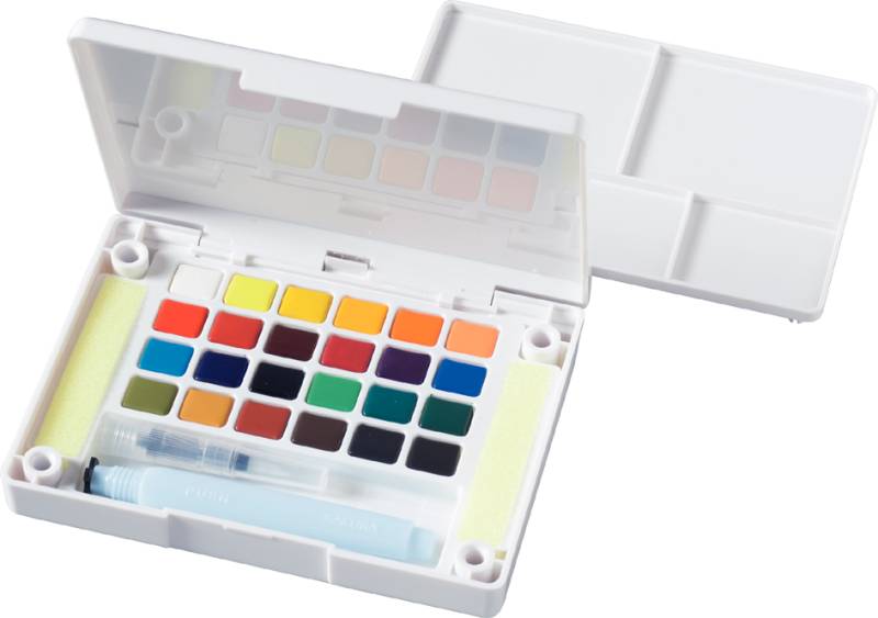 SAKURA Aquarellfarben Koi Water Colors Sketch Box 24 von Sakura