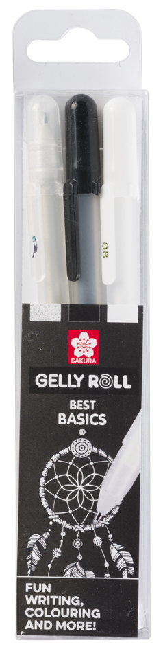 SAKURA Gel-Tintenroller Gelly Roll , Best Basics, von Sakura