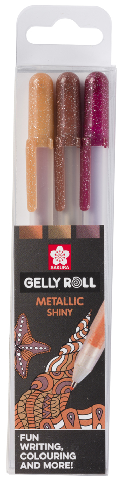 SAKURA Gel-Tintenroller Gelly Roll Metallic , Nature, von Sakura