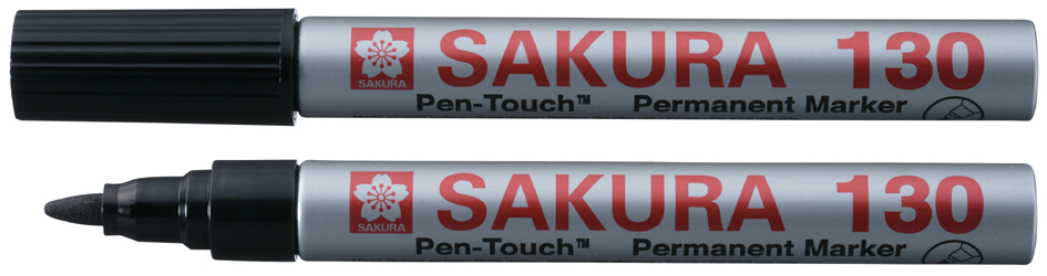 SAKURA Permanent-Marker Pen-touch 130, 1,2 mm, blau von Sakura