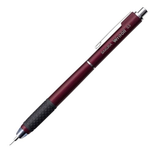 Sakura Writoll Mechanical Pencil with Retractable Tip • 0.3mm • Dark Red von Sakura