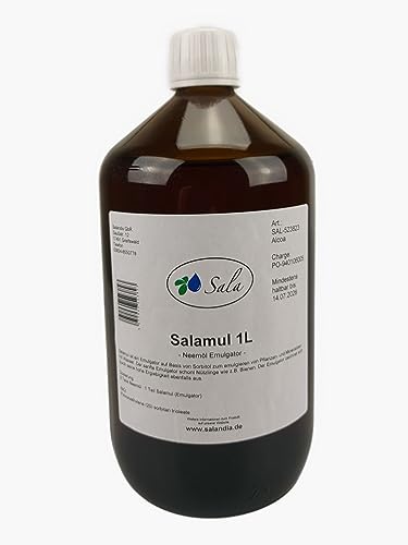 Sala Salamul (ersetzt Rimulgan) Neemöl Emulgator (1 L Glasflasche) von Sala