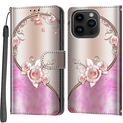 Handyhülle für iPhone 15 Pro Max Hülle, Leder Stoßfeste Schutzhülle mit Standfunktion Kartenfächern Klapphülle Hülle Kompatibel iPhone 15 Pro Max Handyhülle für iPhone 15 Pro Max Hülle, Leder Stoßfeste Schutzhülle mit Standfunktion Kartenfächern Klapphülle Hülle Kompatibel iPhone 15 Pro Max von Salanheo