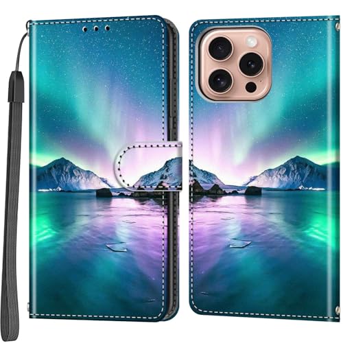 Salanheo Handyhülle für iPhone 16 Pro Hülle, Magnetische Stoßfeste Schutzhülle mit Standfunktion Kartenfächern Klapphülle Kompatibel iPhone 16 Pro Salanheo Handyhülle für iPhone 16 Pro Hülle, Magnetische Stoßfeste Schutzhülle mit Standfunktion Kartenfächern Klapphülle Kompatibel iPhone 16 Pro von Salanheo