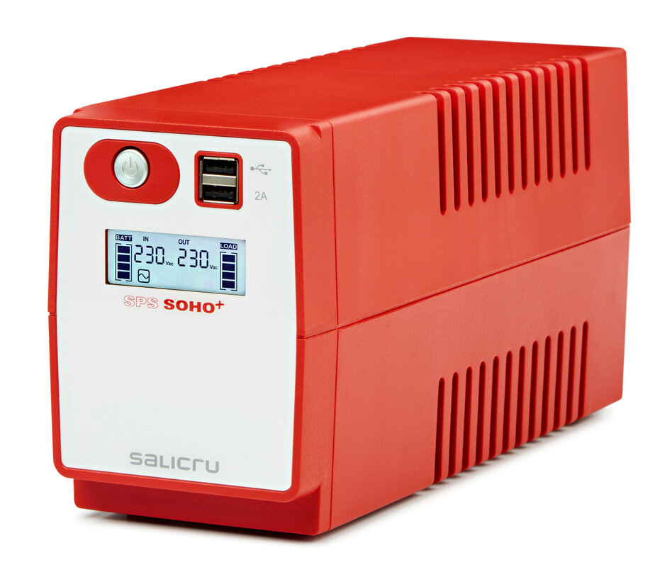 SALICRU USV SPS 500 SOHO+,Line Int,500VA/300W,USB,LCD,Shucko SALICRU USV SPS 500 SOHO+,Line Int,500VA/300W,USB,LCD,Shucko von Salicru