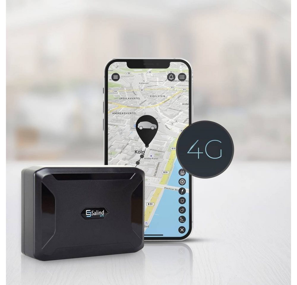 Salind GPS SALIND 11 4G GPS Tracker, Fahrzeugtracker, GPS-Tracker (SOS-Funktion) von Salind GPS