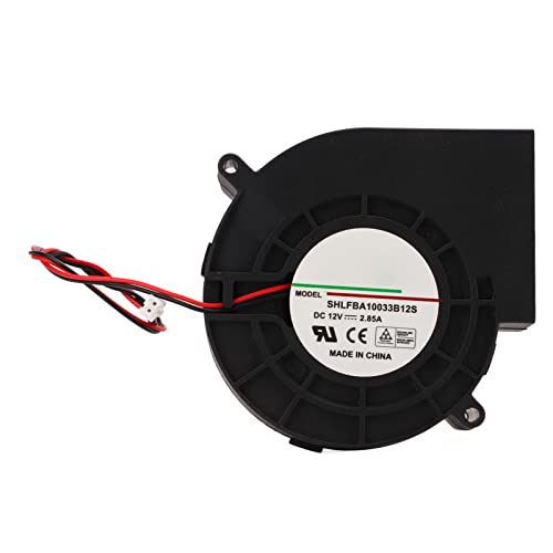 12 -V -bürstenloser Gebläseventilator mit PBT Glasfaser und Rotem Kupfer, DC12V 2.85A 5400 U/Min für die Kühlung von Routermotorgeräten von Saluaqui