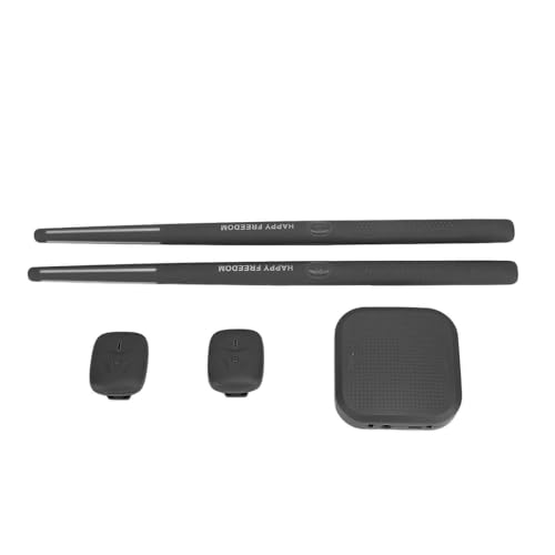 3D -Bewegungsempfindung Elektrische Lufttrommel mit Drumsticks | Tragbares Virtuelles Drum -Kit für Erwachsene & | Kompakte Elektronische Lufttrommelkit Marine Blau (BLACK) von Saluaqui