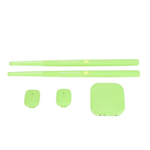 3D -Bewegungsempfindung Elektrische Lufttrommel mit Drumsticks | Tragbares Virtuelles Drum -Kit für Erwachsene & | Kompakte Elektronische Lufttrommelkit Marine Blau (GREEN) von Saluaqui