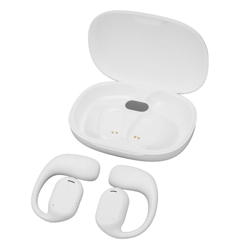 Advanced Wireless Translator Ohrhörer mit 5.3 - Echtzeit -Sprachübersetzungsgerät in 74 Sprachen mit HiFi Stereo Sound für Musik und Anrufe (WHITE) von Saluaqui