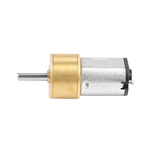 DC6V Micro Metal Getriebe 14mm N20 Staubdichtem Motor für Roboter - -Projekte - Niedriges Rauschen und Hohes Drehmoment, 600 U/Min, Verschleiß -resistentes Getriebe (6 V 60 U/min) von Saluaqui