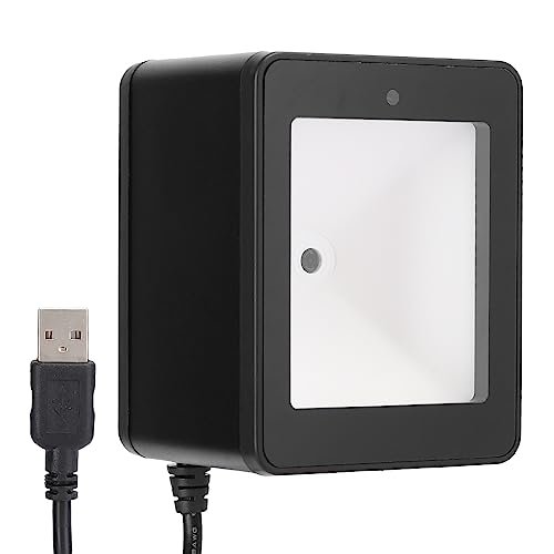 Desktop -Barcode -Scanner mit 360 ° CMOS Bildverarbeitung für Supermarkt Mobile Zahlungen | Große Fenster QR Code Scan Plattform (YHD-9800) von Saluaqui