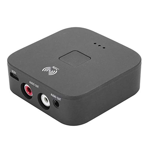 -Empfänger 3,5 Mm Jack Aux Wireless -Adapter für Fernsehen und Auto mit NFC Technologie, Langstrecke, Schneller Verbindung, Verlustfreier Sound -Empfänger 3,5 Mm Jack Aux Wireless -Adapter für Fernsehen und Auto mit NFC Technologie, Langstrecke, Schneller Verbindung, Verlustfreier Sound von Saluaqui