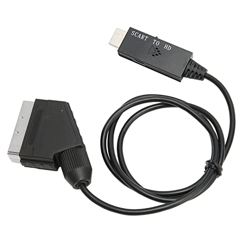 SCART an HD Multimedia Interface Converter Adapter Cable 1080p 60 Hz mit MICRO -USB -Leistung Unterstützt VHS VCR, DVD Rekorder, SCART Eingang Zum HD Ausgang SCART an HD Multimedia Interface Converter Adapter Cable 1080p 60 Hz mit MICRO -USB -Leistung Unterstützt VHS VCR, DVD Rekorder, SCART Eingang Zum HD Ausgang von Saluaqui