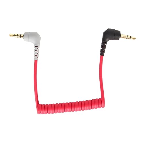Saluaqui 3,5 Mm Bis 3,5 Mm TRRS -Kabel mit Dem Rechten Winkelstopfen für Mikrofon zu Smartphone -Anschluss Kompatibel mit SC7, 20 Cm Bis 50 Cm Dehnungslänge Saluaqui 3,5 Mm Bis 3,5 Mm TRRS -Kabel mit Dem Rechten Winkelstopfen für Mikrofon zu Smartphone -Anschluss Kompatibel mit SC7, 20 Cm Bis 50 Cm Dehnungslänge von Saluaqui