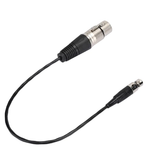 Saluaqui Premium -Mikrofonkabel - XLR 3Pin Female für XLR 3Pin Frauenadapter mit Zinklegungshülle Audioverbindung für Kameras und SPRS Saluaqui Premium -Mikrofonkabel - XLR 3Pin Female für XLR 3Pin Frauenadapter mit Zinklegungshülle Audioverbindung für Kameras und SPRS von Saluaqui