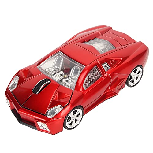 Saluaqui Sleek Sport Car Style WLAN -Maus mit 2,4 -GHz USB Empfänger, 1600DPI LED Licht für Laptop und Desktop Computer Saluaqui Sleek Sport Car Style WLAN -Maus mit 2,4 -GHz USB Empfänger, 1600DPI LED Licht für Laptop und Desktop Computer von Saluaqui