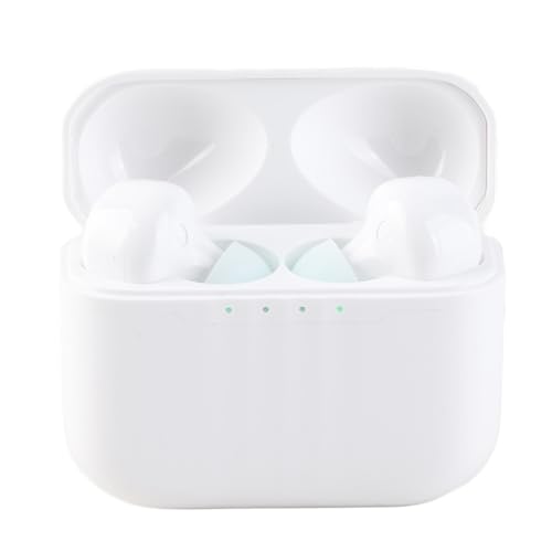 Übersetzer -Ohrhörer 5.3 Rauschunterdrückung Unterstützt 144 Sprachen mit 5 Modi und Ergonomischem Drahtloses Design für eine Optimale Sprachübersetzung (White) von Saluaqui