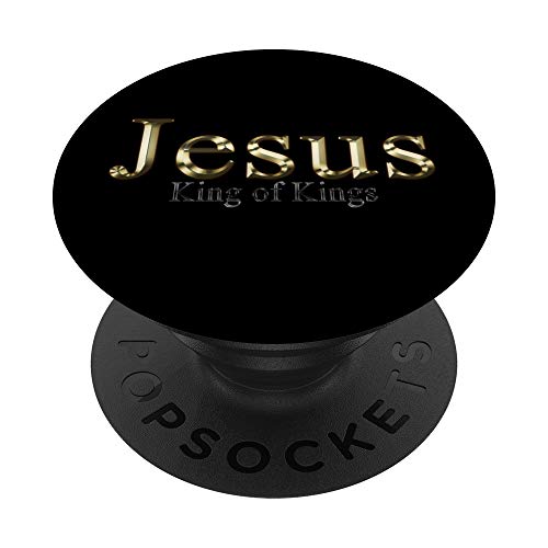 Jesus König der Könige Gold PopSockets mit austauschbarem PopGrip von Salvation In Jesus Christ