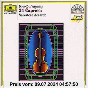 24 Capricci für Violine Op. 1 von Salvatore Accardo