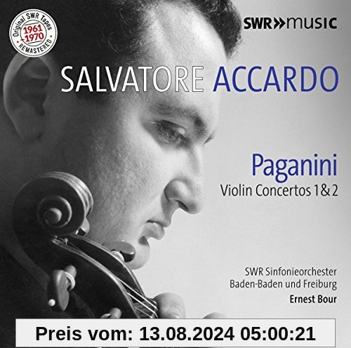 Violinkonzerte 1 & 2 von Salvatore Accardo