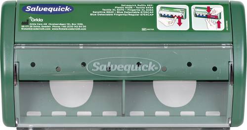 Salvequick 1009075Pflasterspender (B x H x T) 230 x 120 x 55mm von Salvequick