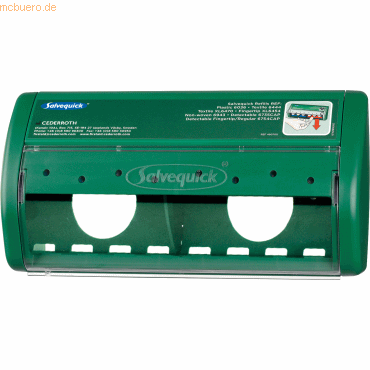 Salvequick Pflaster-Spender 490710 grün Salvequick Pflaster-Spender 490710 grün von Salvequick