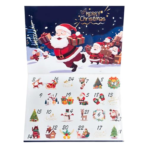 Adventskalender Boxen selber befüllen | 24 Tage Weihnachten Countdown befüllbarer Adventskalender | Leerer Adventskalender zum Selbstbefüllen | Kinder Adventskalender 2024 zum Befüllen von Schokolade, Adventskalender Boxen selber befüllen | 24 Tage Weihnachten Countdown befüllbarer Adventskalender | Leerer Adventskalender zum Selbstbefüllen | Kinder Adventskalender 2024 zum Befüllen von Schokolade, von Salyeeluly