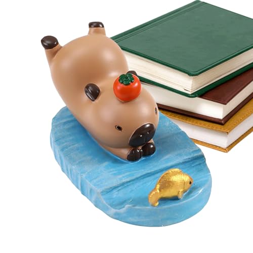 Capybara Telefonständer, Cartoon-Tier-Tablet-Ständer, Capybara-Figur, exquisite multifunktionale Tischdekoration, Zubehör für Schlafzimmer, Wohnzimmer, Arbeitsplatz Capybara Telefonständer, Cartoon-Tier-Tablet-Ständer, Capybara-Figur, exquisite multifunktionale Tischdekoration, Zubehör für Schlafzimmer, Wohnzimmer, Arbeitsplatz von Salyeeluly