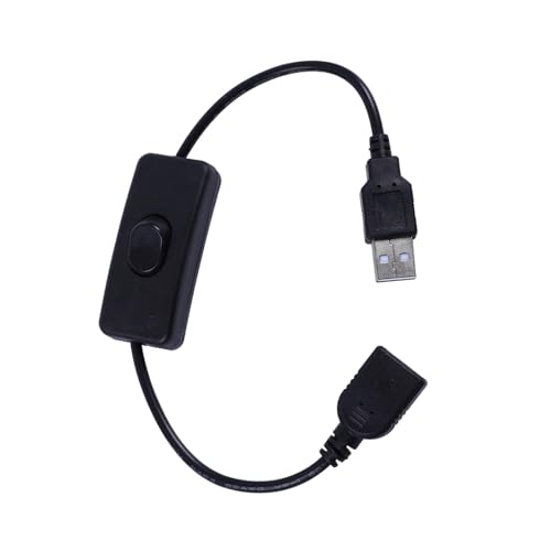 Salyeeluly Lüfter-Adapterkabel, USB-Lüfteranschluss - Mehrzweck-Lüfteranschlusskabel PC-Lüfterkabel - Kompaktes Gehäuselüfter-Adapter-Anschlusskabel, Computer-PC-Lüfterkabel mit EIN-/Aus-Schalter Salyeeluly Lüfter-Adapterkabel, USB-Lüfteranschluss - Mehrzweck-Lüfteranschlusskabel PC-Lüfterkabel - Kompaktes Gehäuselüfter-Adapter-Anschlusskabel, Computer-PC-Lüfterkabel mit EIN-/Aus-Schalter von Salyeeluly