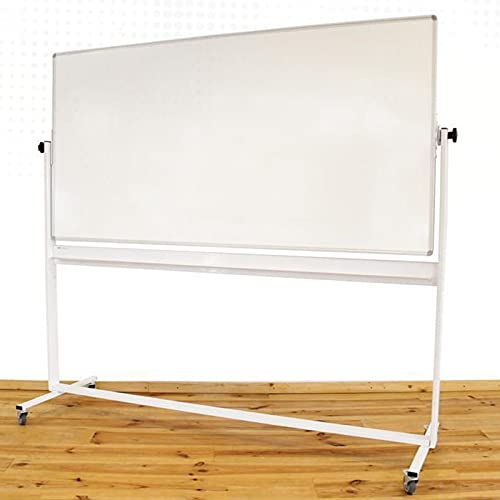 Whiteboard Drehtafel Mobil Pro Serie 90x120 cm | Mobiles Whiteboard Pro | Whiteboard auf Fahrgestell | Sam Creative Whiteboard von Sam Creative