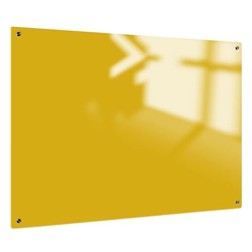 Whiteboard Glas Solid Gelb 60x90 cm | Sam Creative Whiteboard | Design Whiteboard aus Glas von Sam Creative