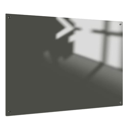 Whiteboard Glas Solid Grau Magnetisch 45x60 cm | Sam Creative Whiteboard | Design Whiteboard aus Glas von Sam Creative
