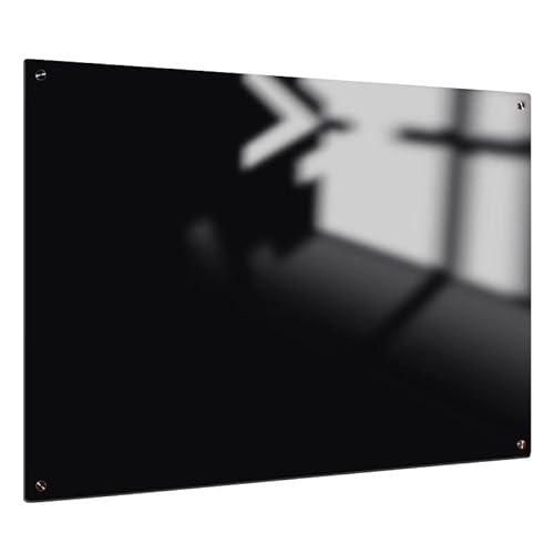 Sam Creative Whiteboard Glas Solid Schwarz Magnetisch 100x200 cm | Design Whiteboard aus Glas von Sam Creative