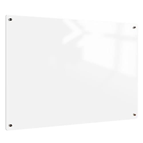 Whiteboard Glas Solid Transparent 30x45 cm | Design Whiteboard aus Glas | Transparentes Whiteboard | Design Transparentes Glasboard | Sam Creative Whiteboard von Sam Creative