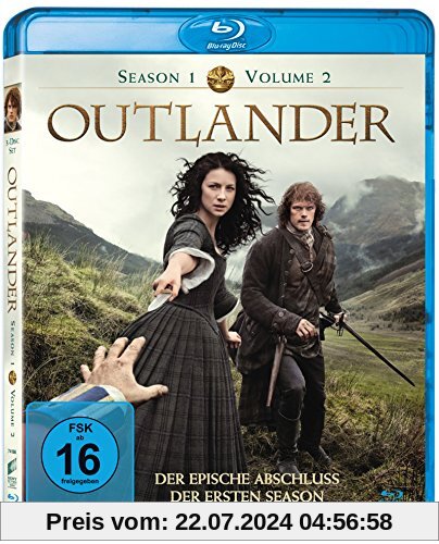 Outlander - Season 1 Vol.2 [Blu-ray] von Sam Heughan