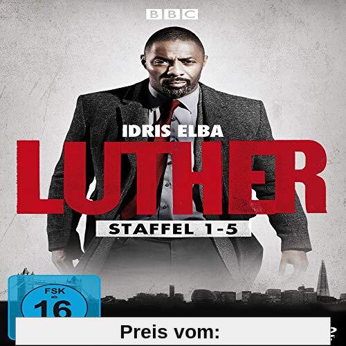 Luther - Die komplette Serie (Staffel 1-5) [7 DVDs] von Sam Miller