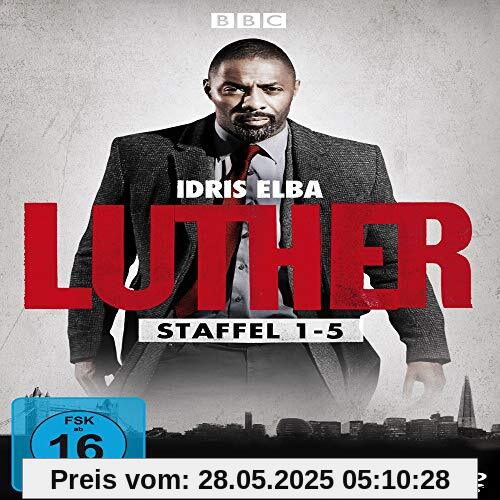 Luther - Die komplette Serie (Staffel 1-5) [7 DVDs] von Sam Miller