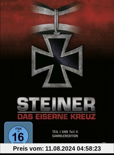 Steiner - Das Eiserne Kreuz, Teil 1 und Teil 2 (Sammleredition, 2 Discs) von Sam Peckinpah