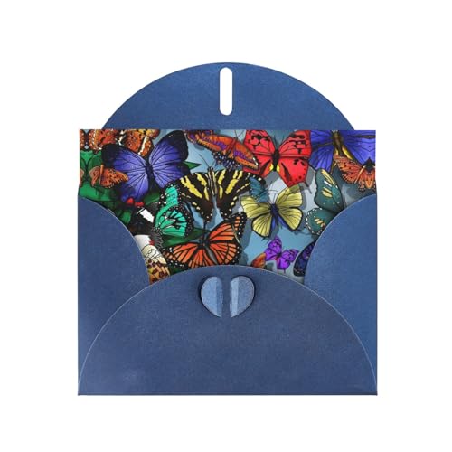 Blaue, elegante, handgezeichnete Schmetterlings-Grußkarte mit Umschlägen, perfekt für Geburtstag, Hochzeit, Valentinstag und mehr Blaue, elegante, handgezeichnete Schmetterlings-Grußkarte mit Umschlägen, perfekt für Geburtstag, Hochzeit, Valentinstag und mehr von SamLng