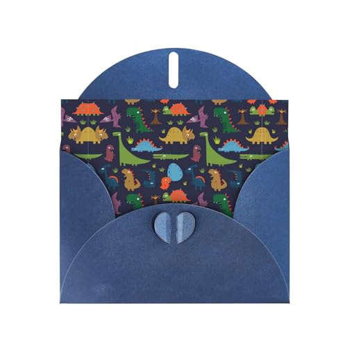 Blaue elegante Dinosaurier-Palmblatt-Druck-Grußkarte mit Umschlägen, perfekt für Geburtstag, Hochzeit, Valentinstag und mehr Blaue elegante Dinosaurier-Palmblatt-Druck-Grußkarte mit Umschlägen, perfekt für Geburtstag, Hochzeit, Valentinstag und mehr von SamLng
